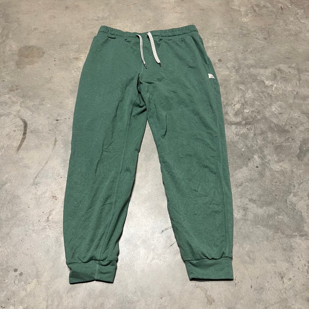 Vuori Performance Joggers Womens XS Green Heathered Sweatpants VW303 Activewear